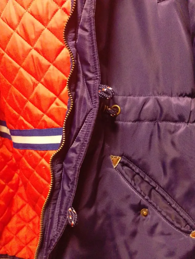 Abrigo niña/o Talla 16 Azul Marino