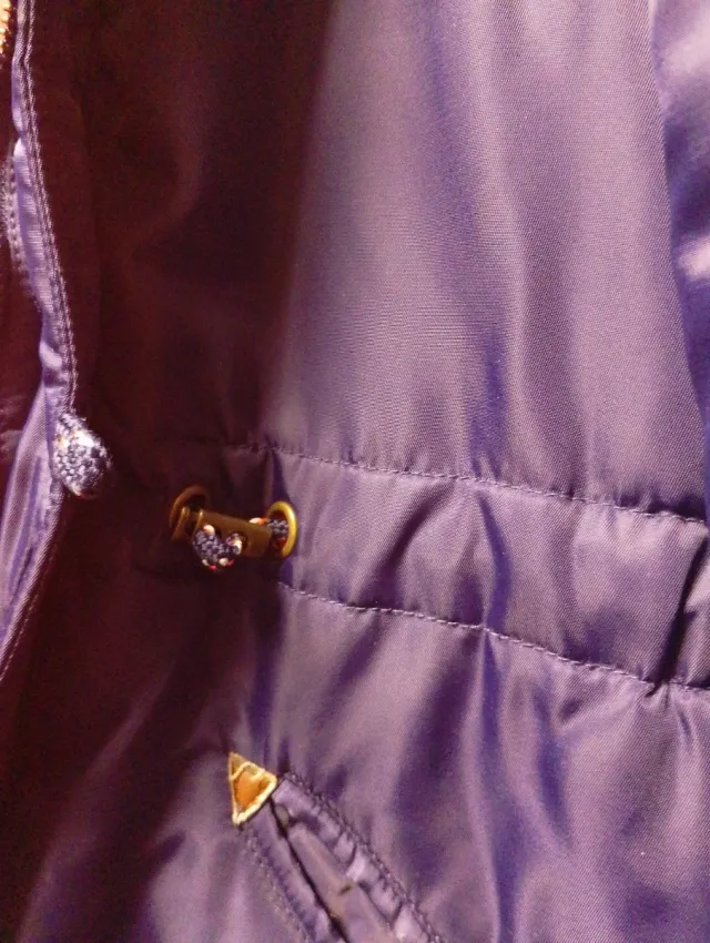 Abrigo niña/o Talla 16 Azul Marino