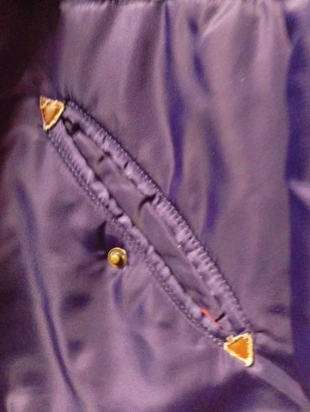 Abrigo niña/o Talla 16 Azul Marino