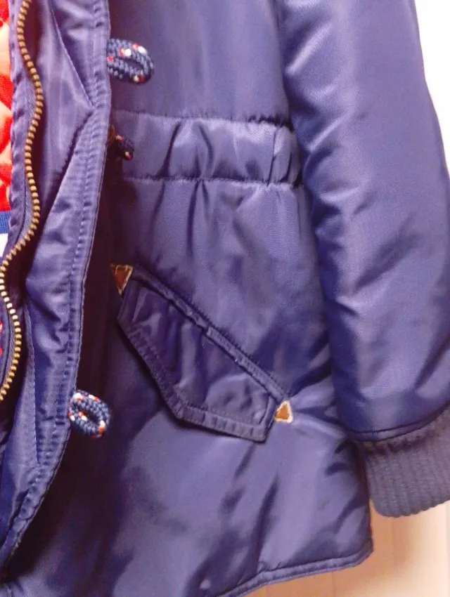 Abrigo niña/o Talla 16 Azul Marino