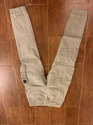 Pantalón cargo Pull&Bear beige Talla XS