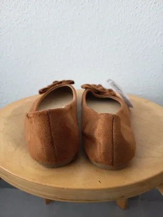 ZAPSHOP Zapatos Marrones Talla 39 Nuevos