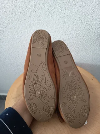 ZAPSHOP Zapatos Marrones Talla 39 Nuevos