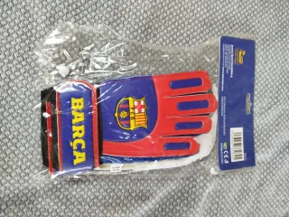 Guantes de portero FC Barcelona niño