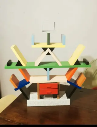 Miniatura Libreria Carlton Memphis Sottsass