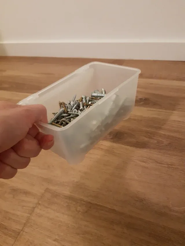 Lote de tornillos variados