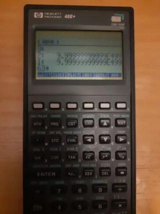 Calculadora HP 48G+ 128K RAM