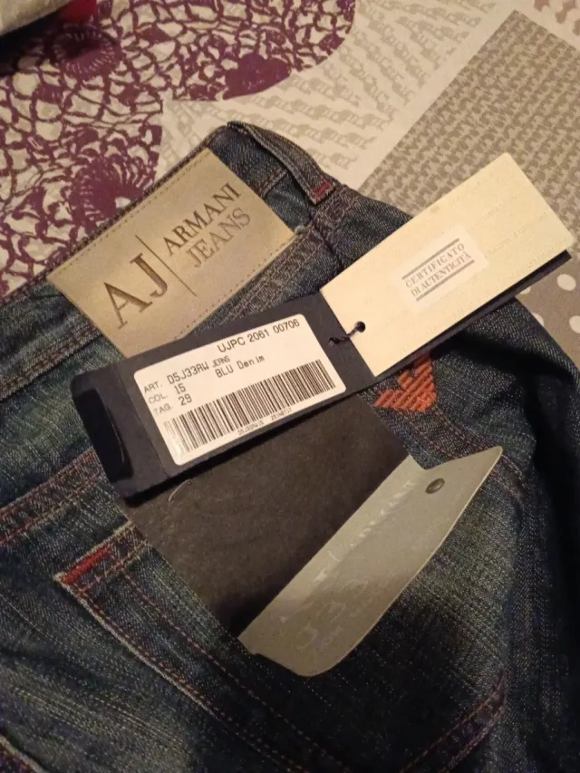 Pantalón Armani Jeans Azul