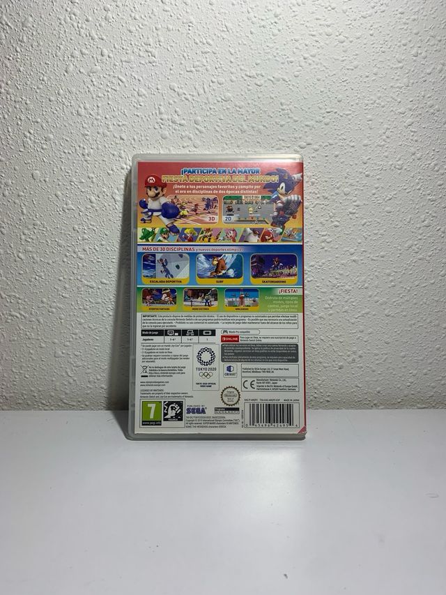 Mario y Sonic Juegos Olímpicos para nintendo switc