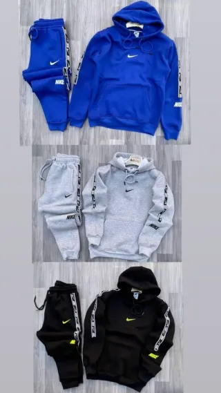 Chandal de mujer y hombre Azul,negro,gris Bordado