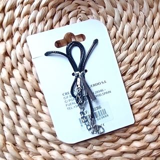 CRUZ MINERAL NATURAL DE CUARZO AHUMADO MÁS COLLAR