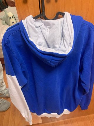 Sudadera Nike Hombre Azul y Blanca