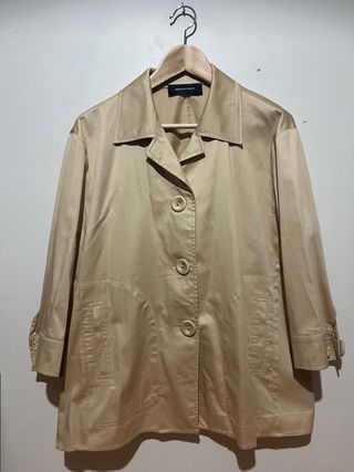 Chaqueta Elena Miro Beige/Oro