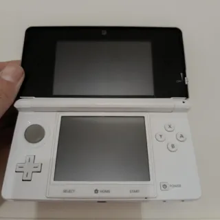 Nintendo 3DS Bianco Console Portatile + Caricatore