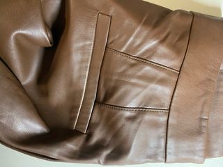 Pantalón efecto piel XS