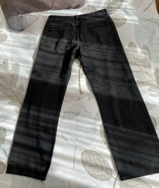 Pantalón vaquero negro Massimo Dutti Talla 44