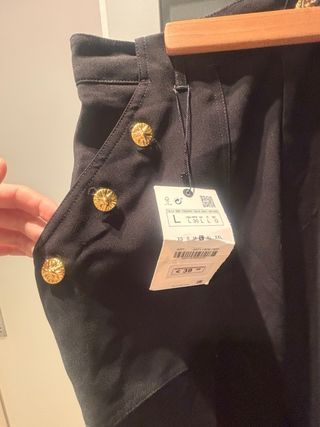 pantalón ancho Zara
