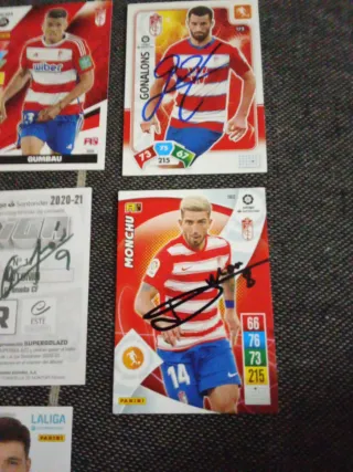Cromos Firmados Granada CF