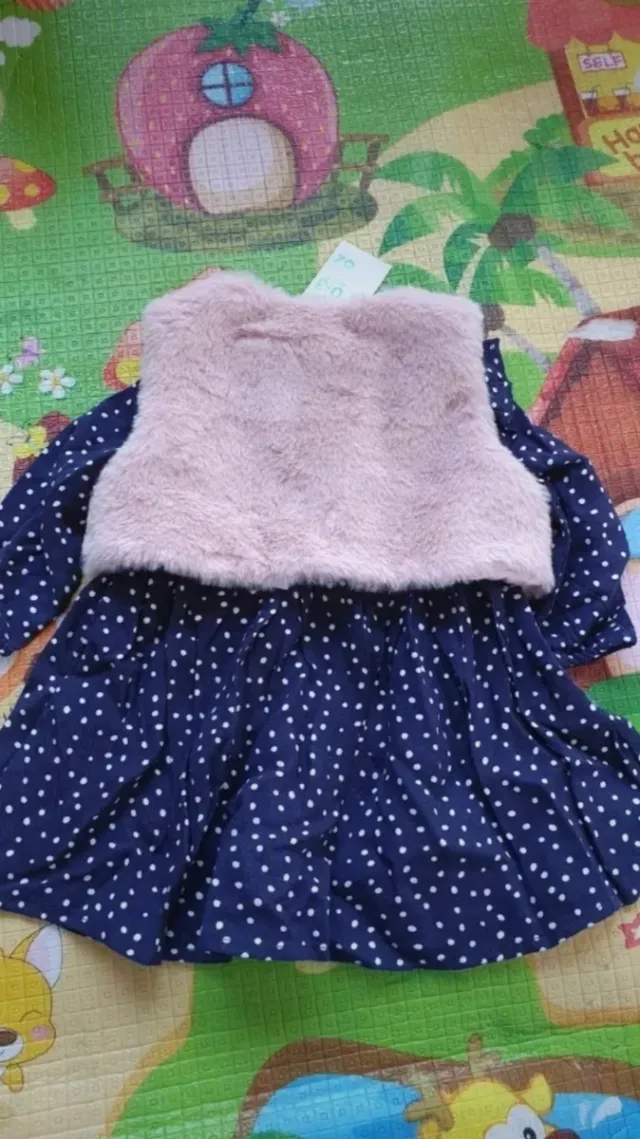Vestido invierno bebé 3 meses