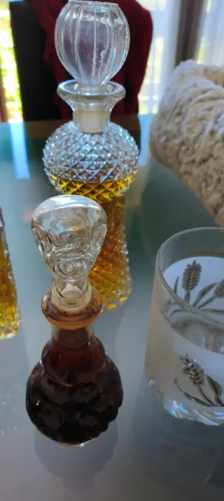 Conjunto Garrafas Licor Bar Vidro