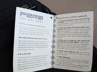 Pantalones de esquí Fera Mujer Negro