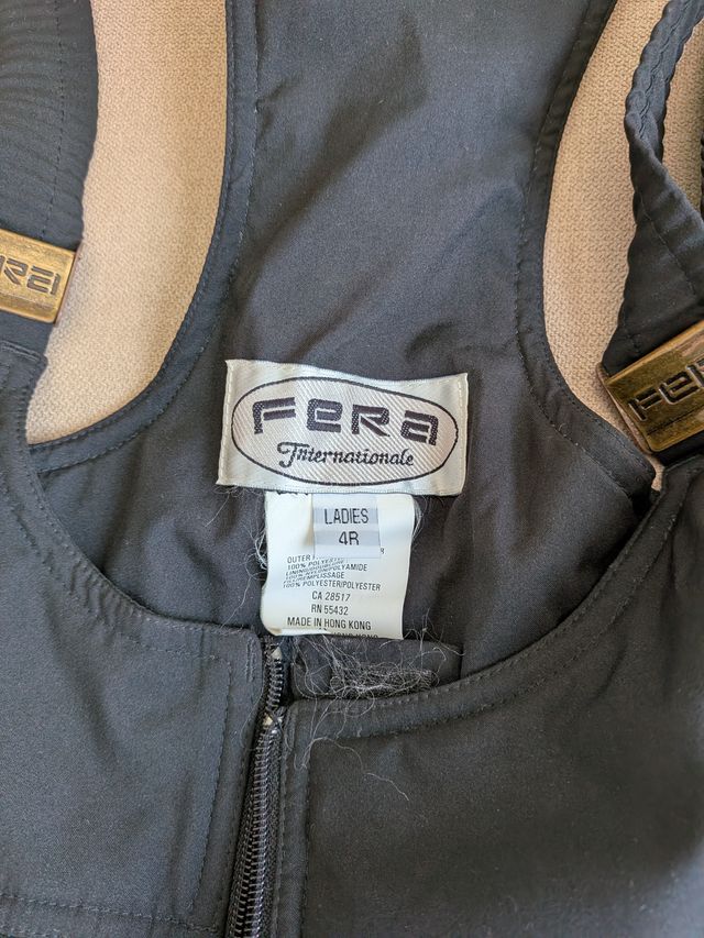 Pantalones de esquí Fera Mujer Negro