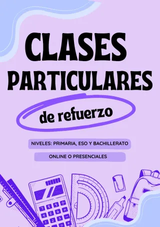 Clases particulares de biología, mates y química