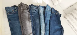 Vaqueros Zara Azules y 1 gris