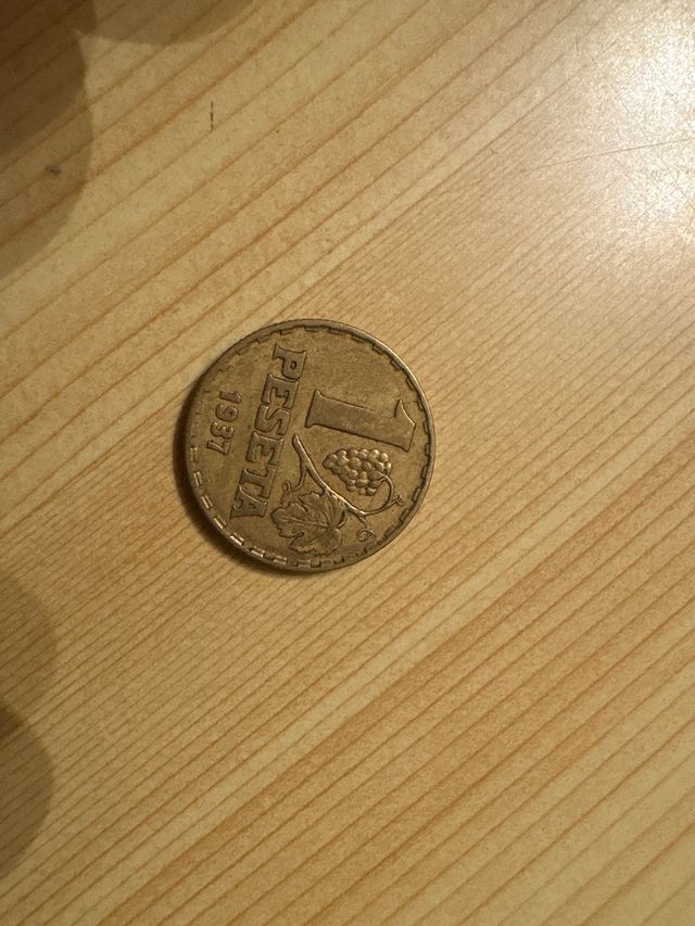 moneda 1 peseta 1937