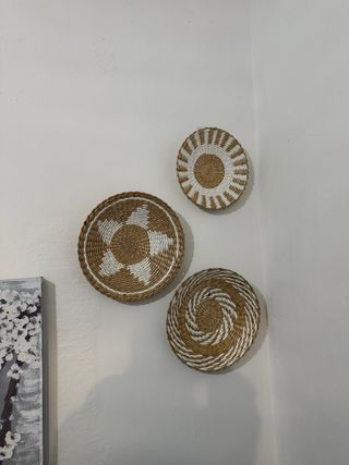 Piatti decorativi da parete (3 unità)