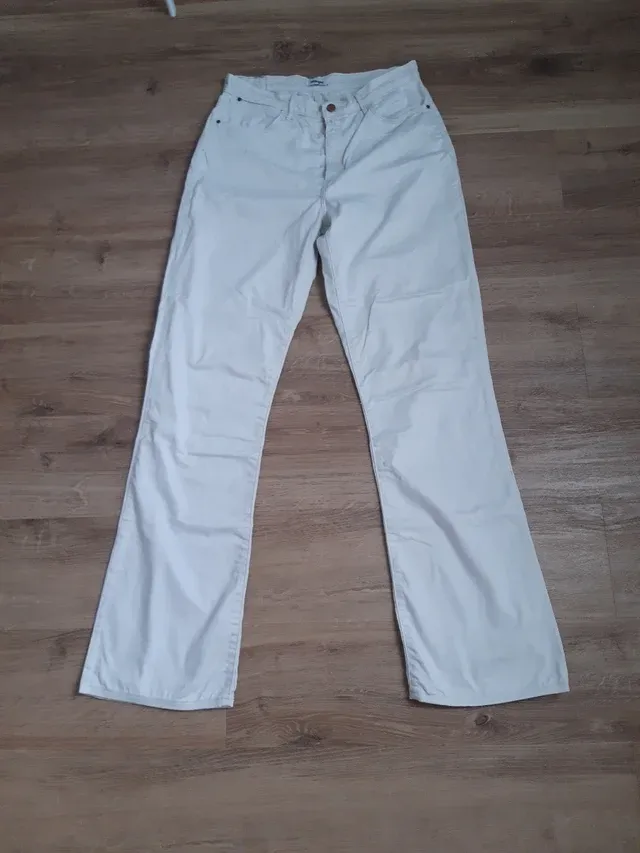 Pantalones Wrangler Mujer Beige Talla 38
