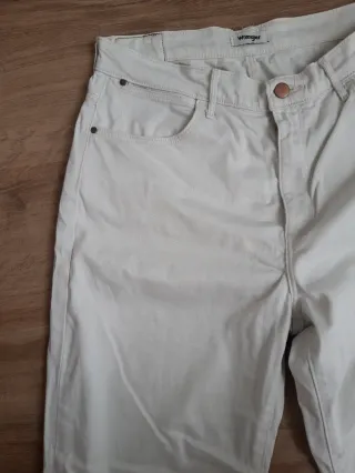 Pantalones Wrangler Mujer Beige Talla 38