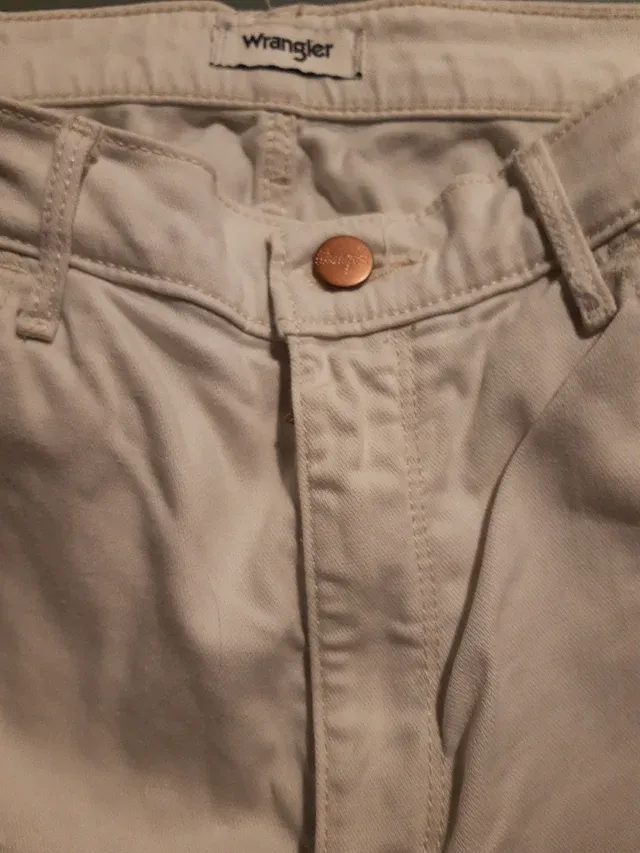 Pantalones Wrangler Mujer Beige Talla 38