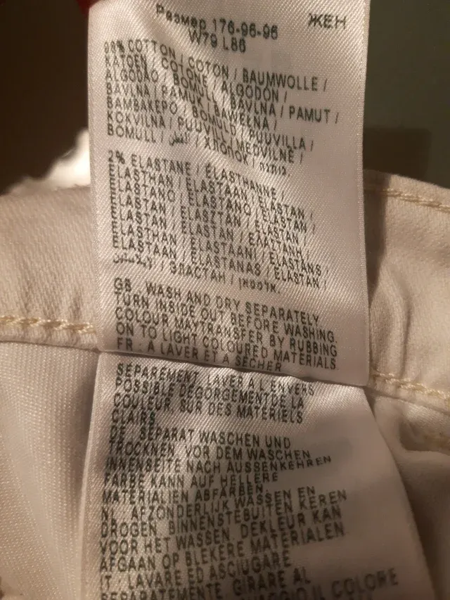 Pantalones Wrangler Mujer Beige Talla 38