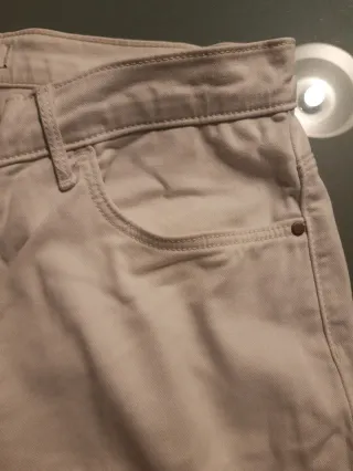 Pantalones Wrangler Mujer Beige Talla 38