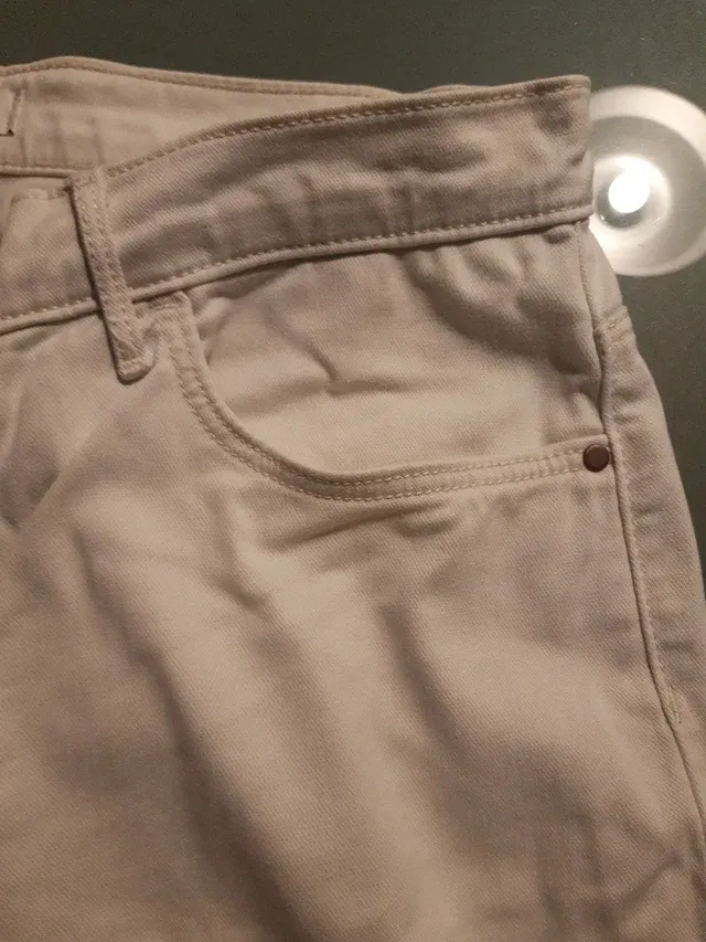 Pantalones Wrangler Mujer Beige Talla 38