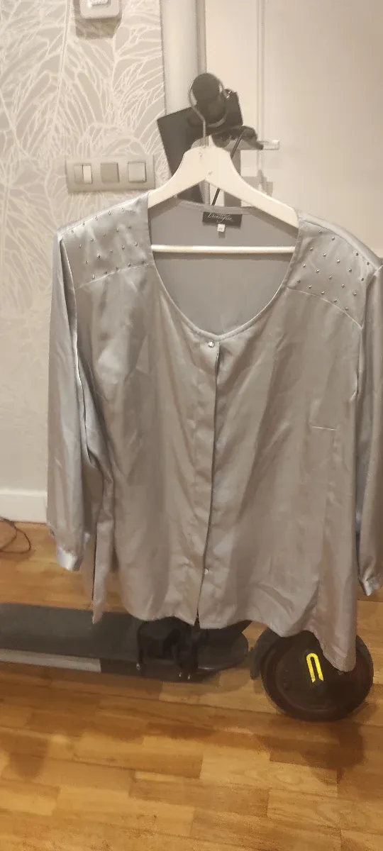 Blusa seda Antonio Domínguez T58