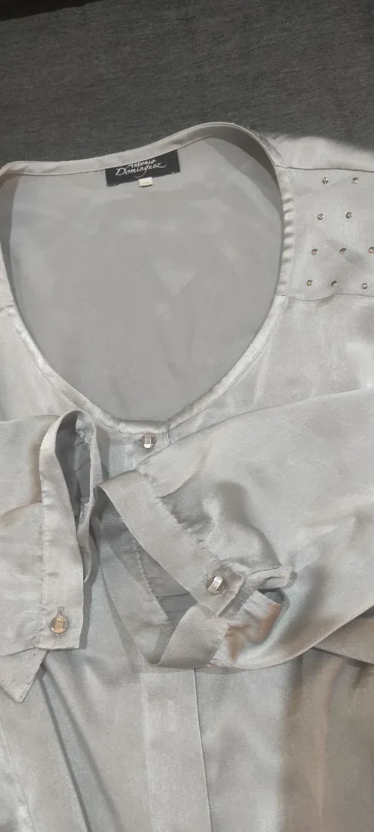 Blusa seda Antonio Domínguez T58