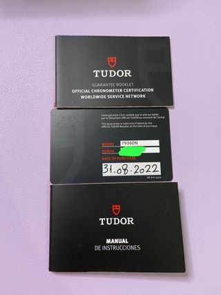 Reloj Tudor Black Bay Crono 41mm Nuevo