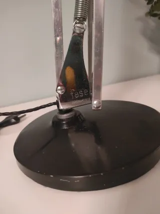 Flexo FASe 67 Metal Negro y Plata.