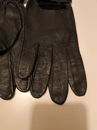 Guantes negros de piel Pepe Jeans NUEVOS