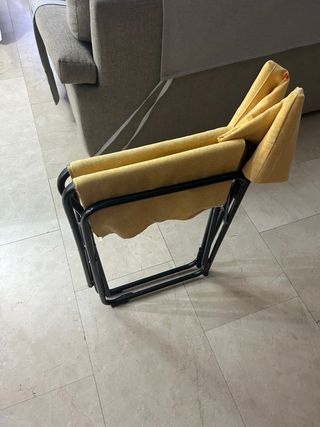 Sedie Pieghevoli Director Gialle