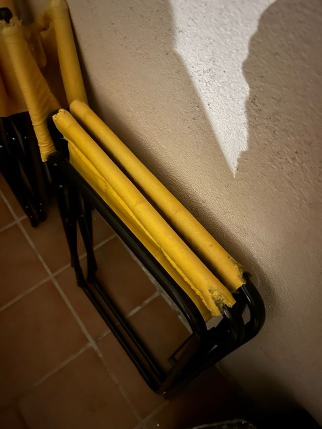 Sedie Pieghevoli Director Gialle