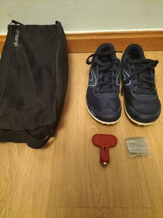 Zapatillas Atletismo Clavos Kalenji Azul