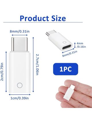 Adaptador USB C para Apple Pencil 1