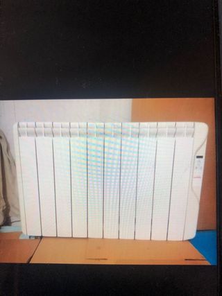 Radiadores eléctrico blanco