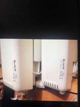 Radiadores eléctrico blanco