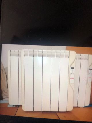 Radiadores eléctrico blanco