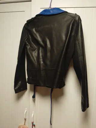 Cazadora Biker Mango Talla S