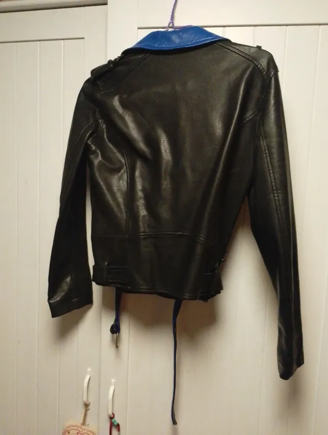 Cazadora Biker Mango Talla S